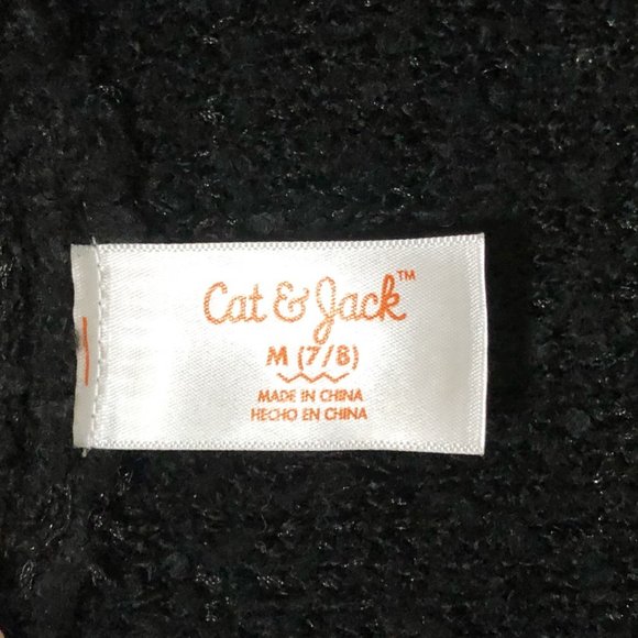 Cat & Jack Black Embellished sweater.Girls youth - Picture 5 of 6